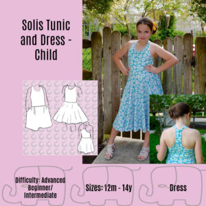 Tunique et robe Solis - anglais + add-on gratuit