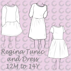 Regina Tunic and Dress - English + free add-ons