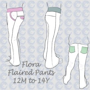 Flora Flared Pants - English