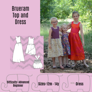 Brueram Top and Dress - English + free add-on